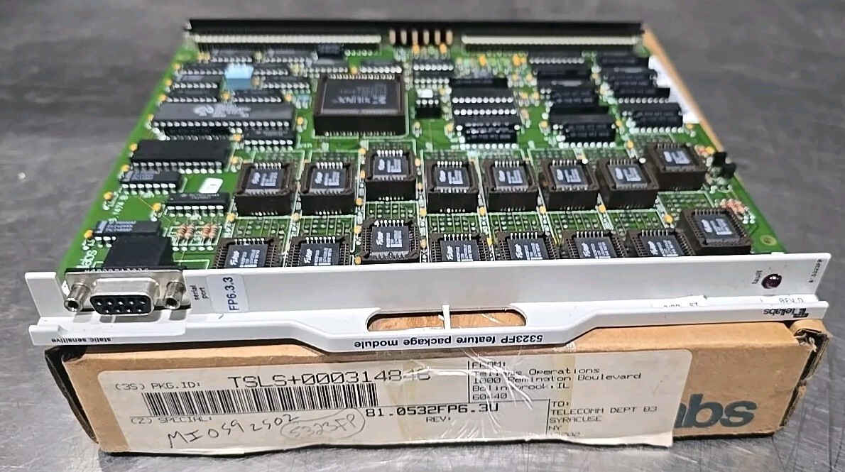 TELLABS 5323FP FEATURE PACKAGE MODULE 81.5323FP