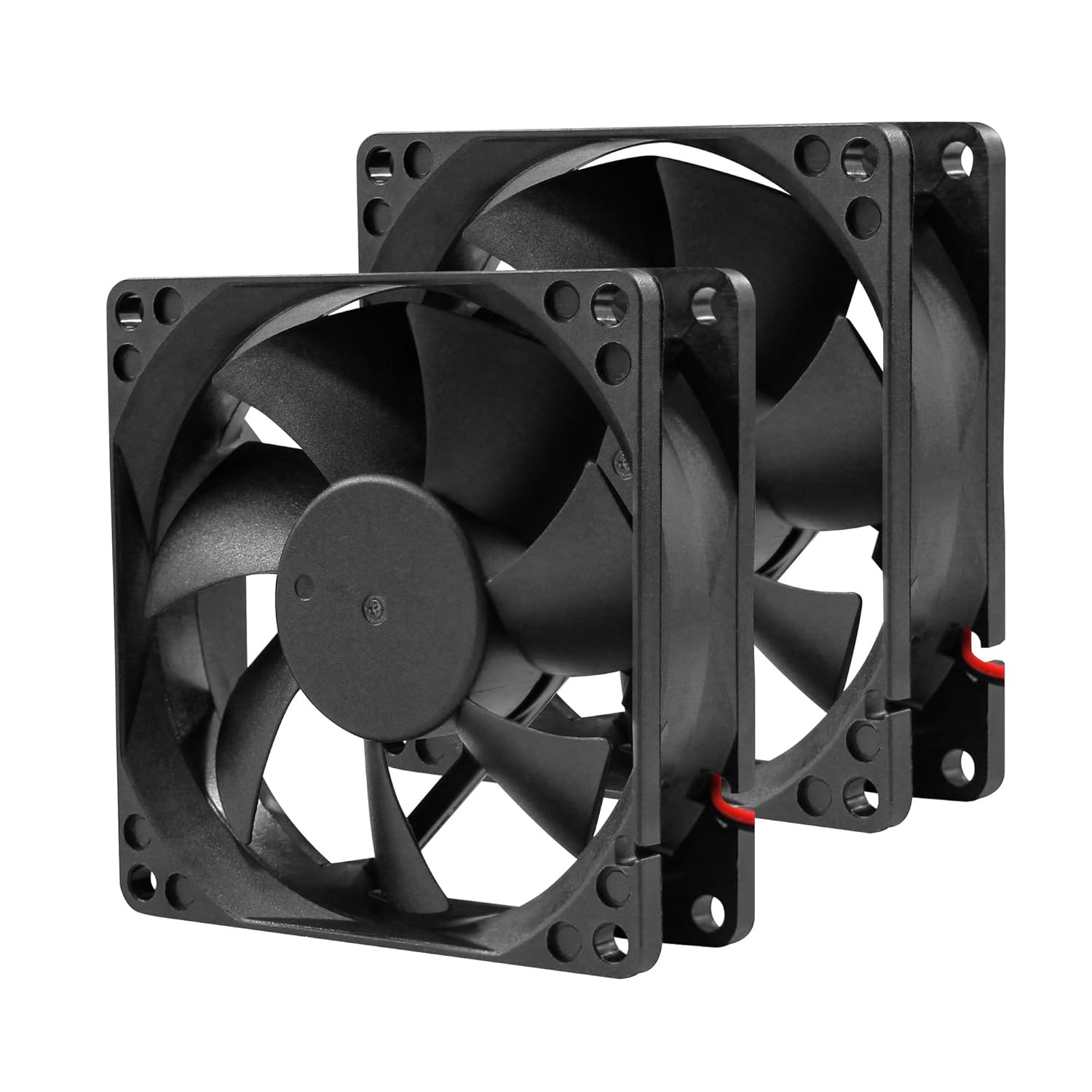 80Mm 3.15Inch 8025 12V DC High-Performance 2-Pin XH2.54 Cooling Fan for PC Power