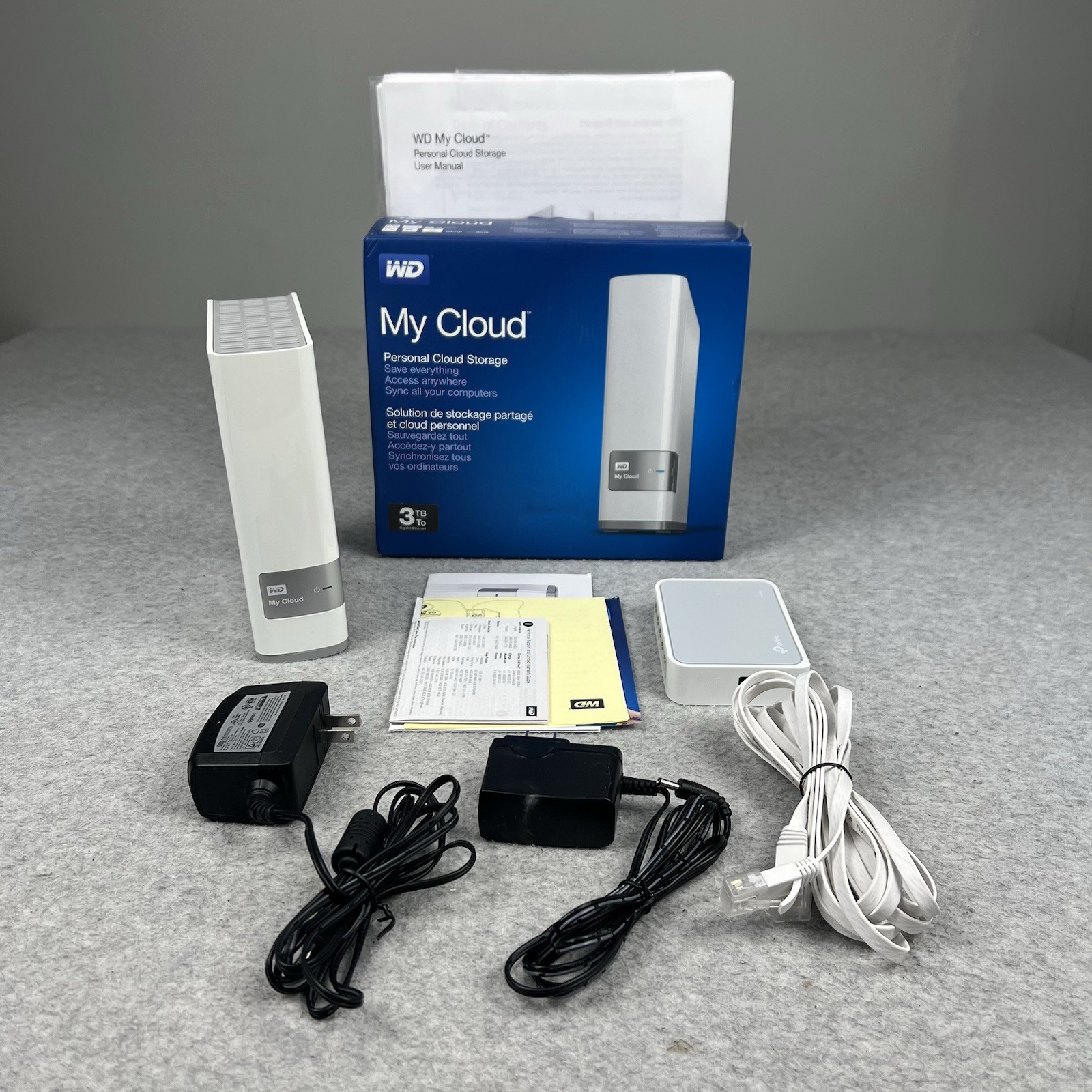 Western Digital WD My Cloud Personal Storage 3TB External HDD EUC