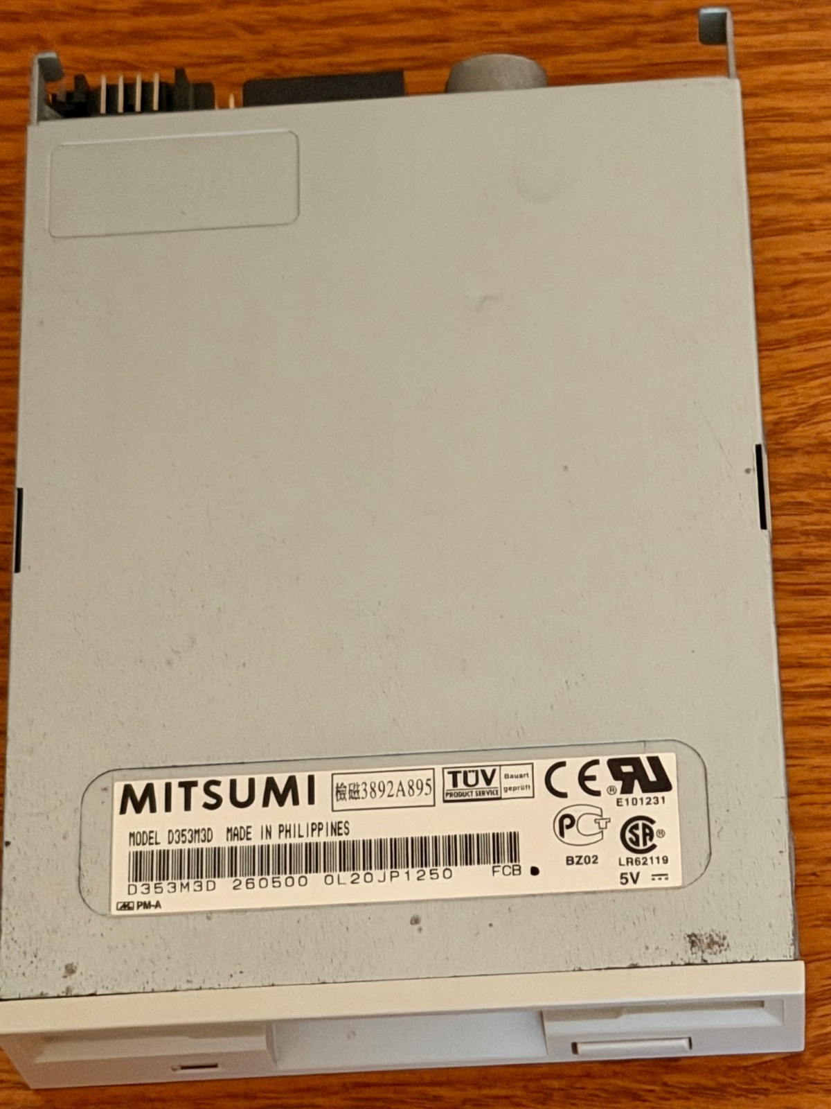 Mitsumi D353M3D 1.44MB High Density Internal Floppy Drive