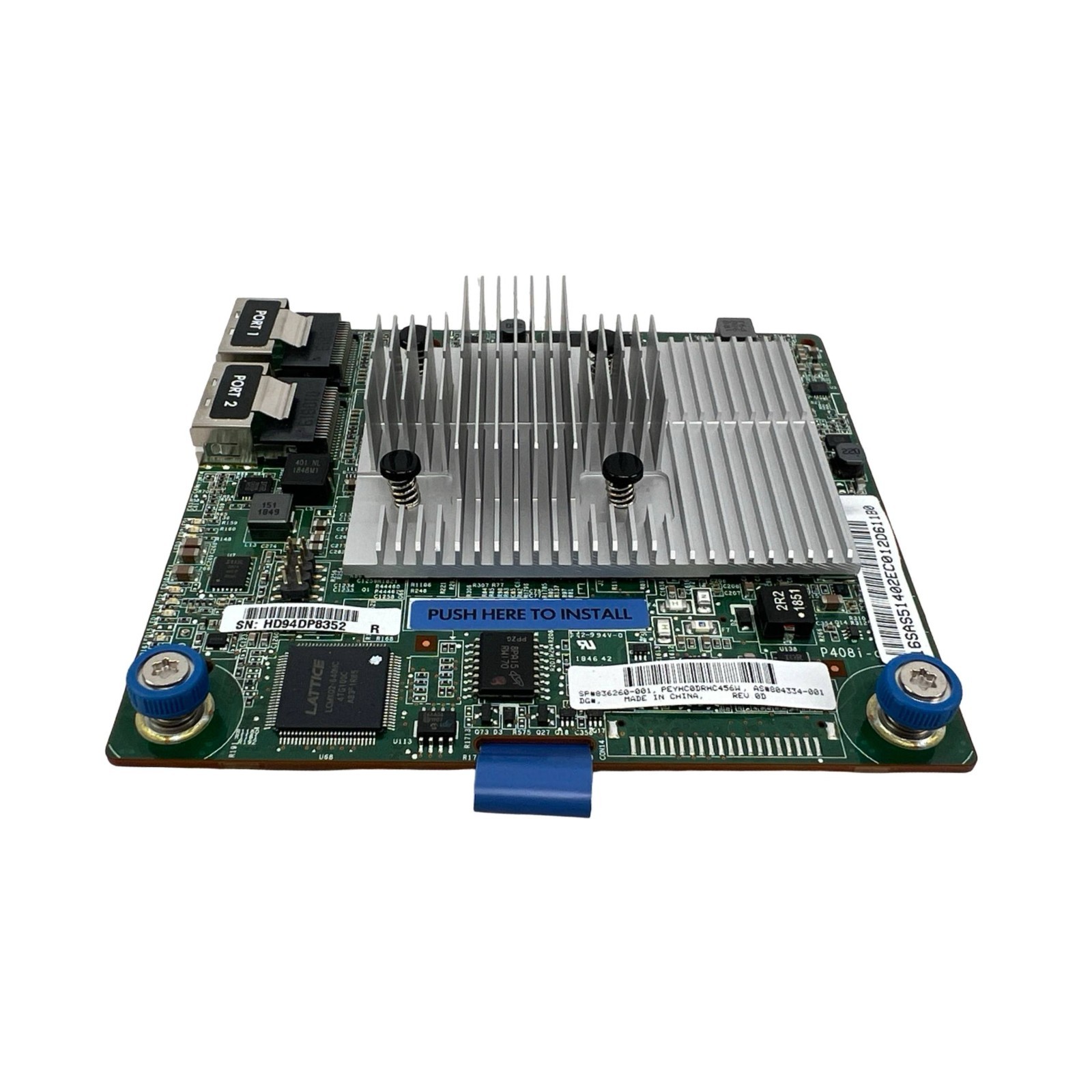 HP Smart Array P408i-a SR G10 SAS Modular Controller 836260-001 804334-001