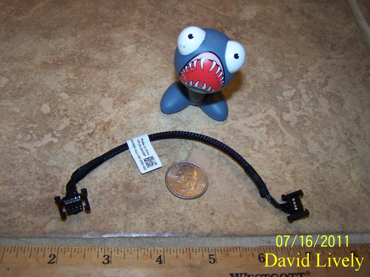 Dell M299P Poweredge R510 8PIN 7" Backplane Cable CN-0M299P