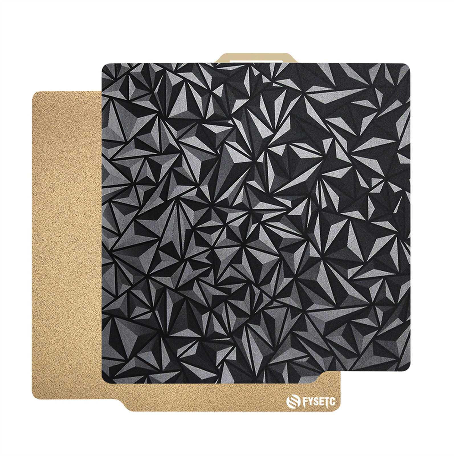 257x 257MM Plate Double Side Build Plate Smooth PET And Texture PEI Steel Sheet