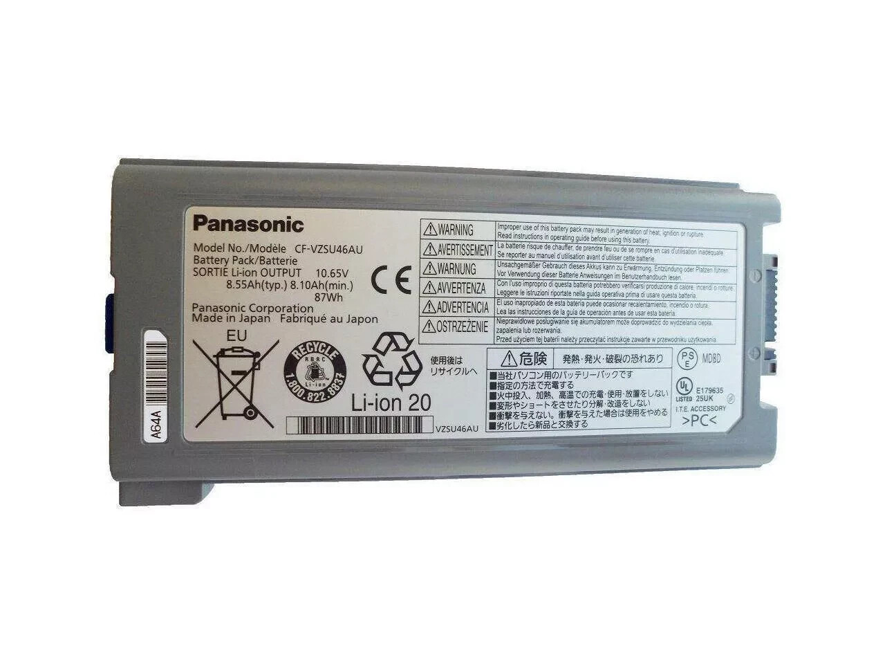 OEM Original CF-30 Battery For Panasonic Toughbook CF-31 CF-53 CF-52 CF-VZSU46AU