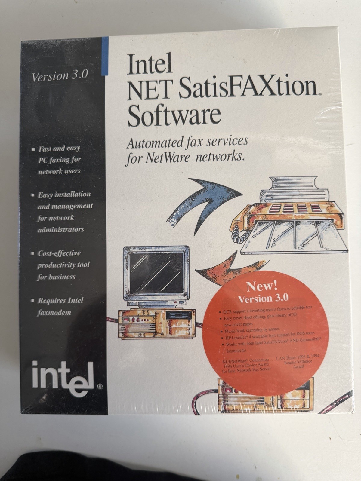 Vintage INTEL NET Satisfaxtion Software