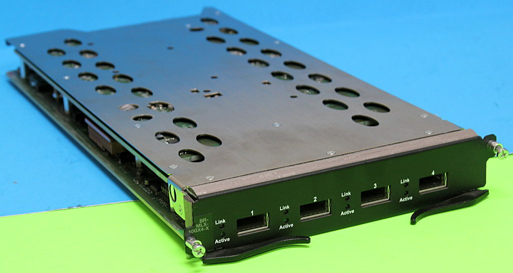 BR-MLX-10GX4-X-ML BROCADE MLX/XMR 4 Port XFP Module