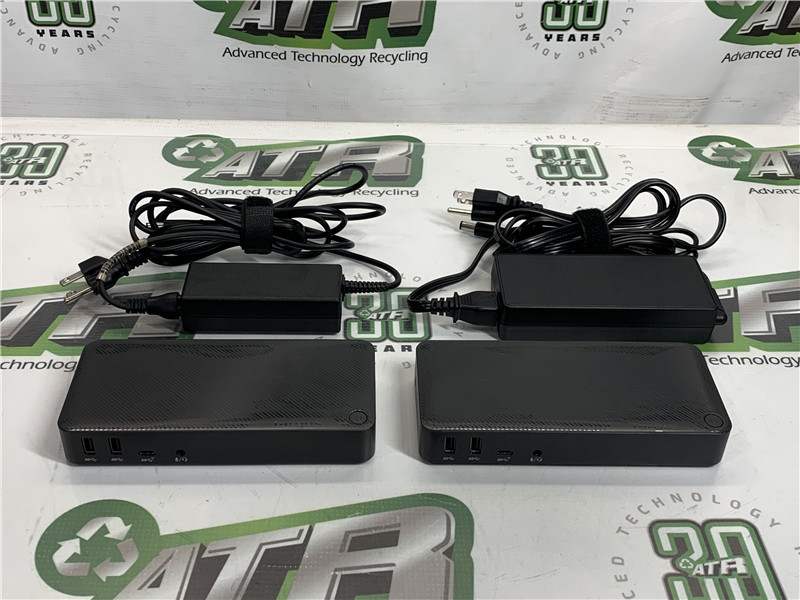 Targus DOCK430 USB-C Docking Station HDMI DP USB-C w/ Power Adapter Lot of 2