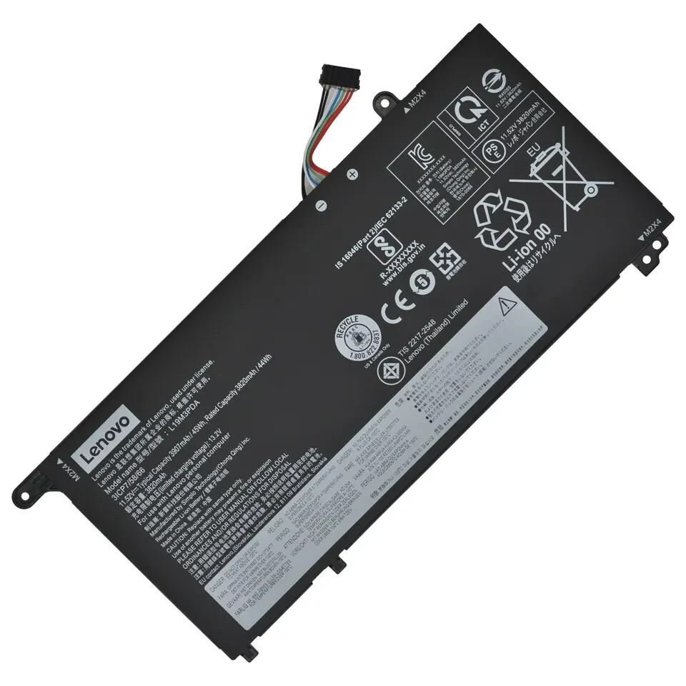 Genuine L19M3PDA L19C3PDA L19D3PDA Battery f Lenovo ThinkBook 14 15 G2 G3 G4 IAP