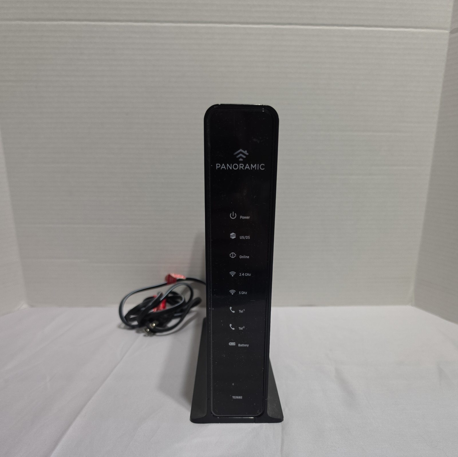 ARRIS Panoramic TG1682G Modem Wireless Dual Band Router Includes Cord