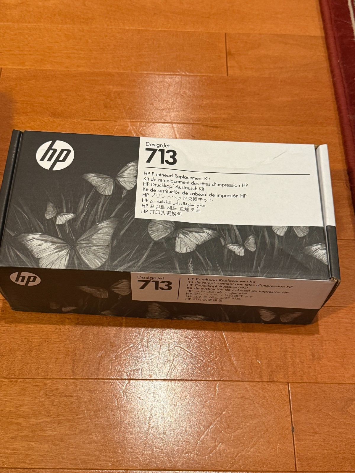 HP Hewlett-Packard Printhead HP713 Genuine Printhead Replacement Kit 3ED58A NEW