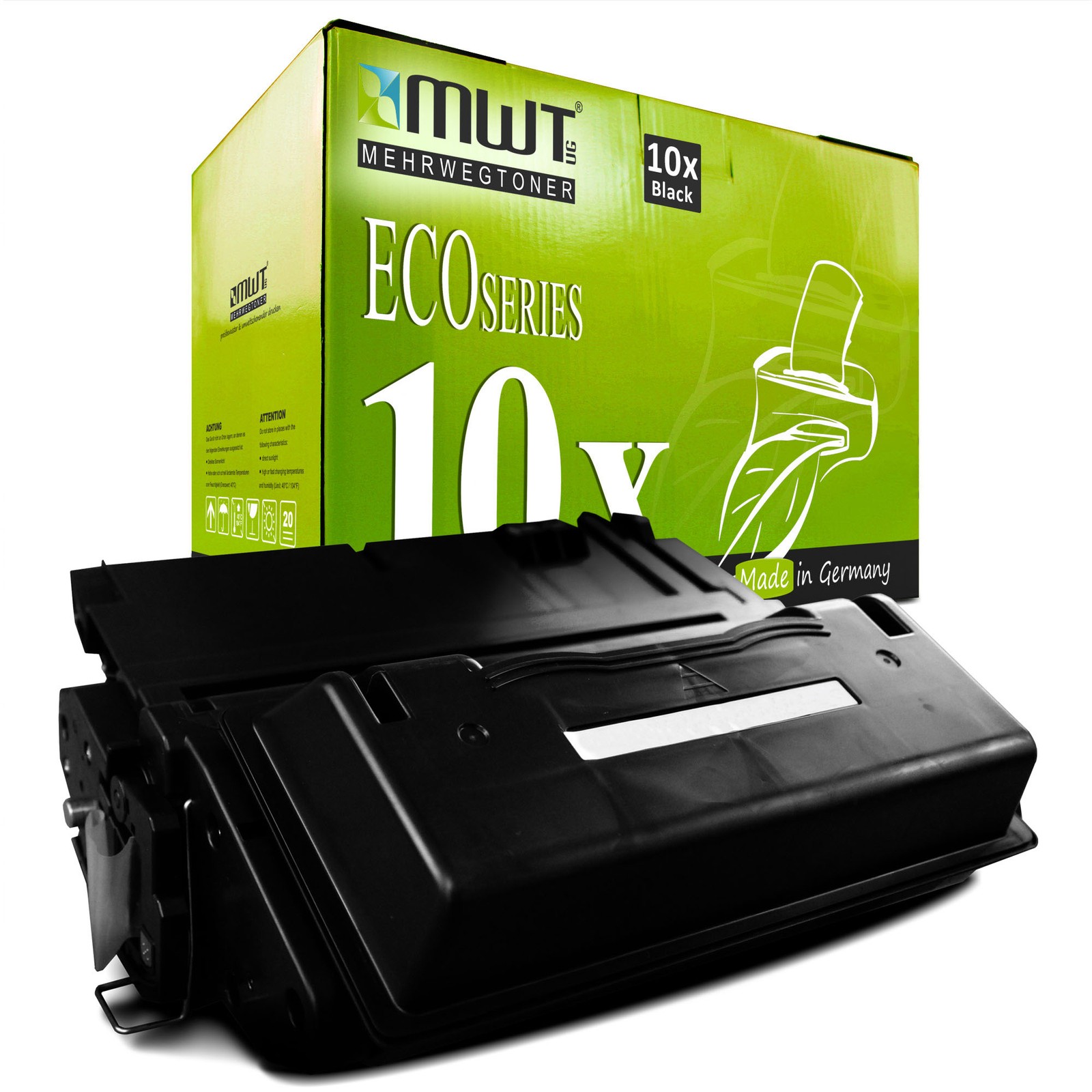 10x MWT ECO XXL Toner Cartridge Black Compatible With HP LaserJet 4345