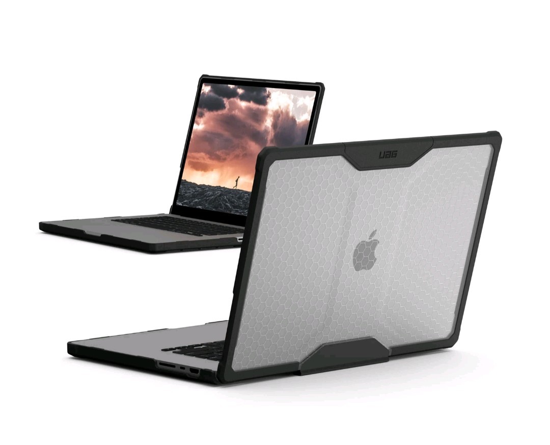 New UAG MacBook Pro 16 inch Case 2021-2023 Modern Protection Plyo Series Clear