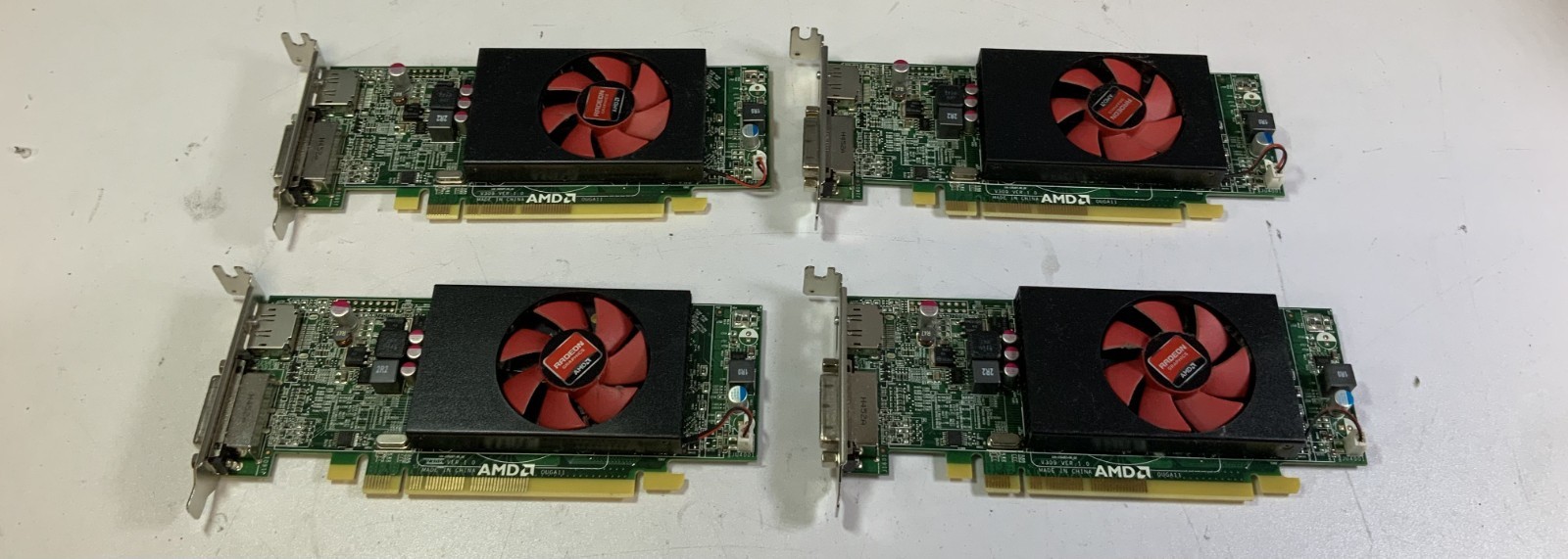 (Lot of 4) AMD Radeon HD 8490 OEM 1GB DDR3 64-bit Graphics Card (V309) "P5F"