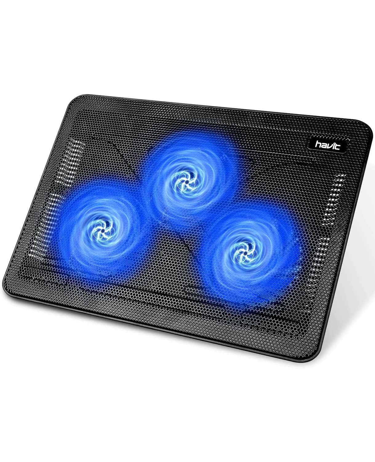 havit HV-F2056 15.6"-17" Laptop Cooler Cooling Pad - Slim Portable USB Powered (