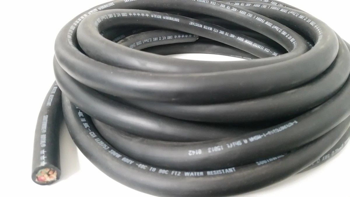10 FEET  SOOW PORTABLE CABLE 8/5 FLEXIBLE CORD 600V,