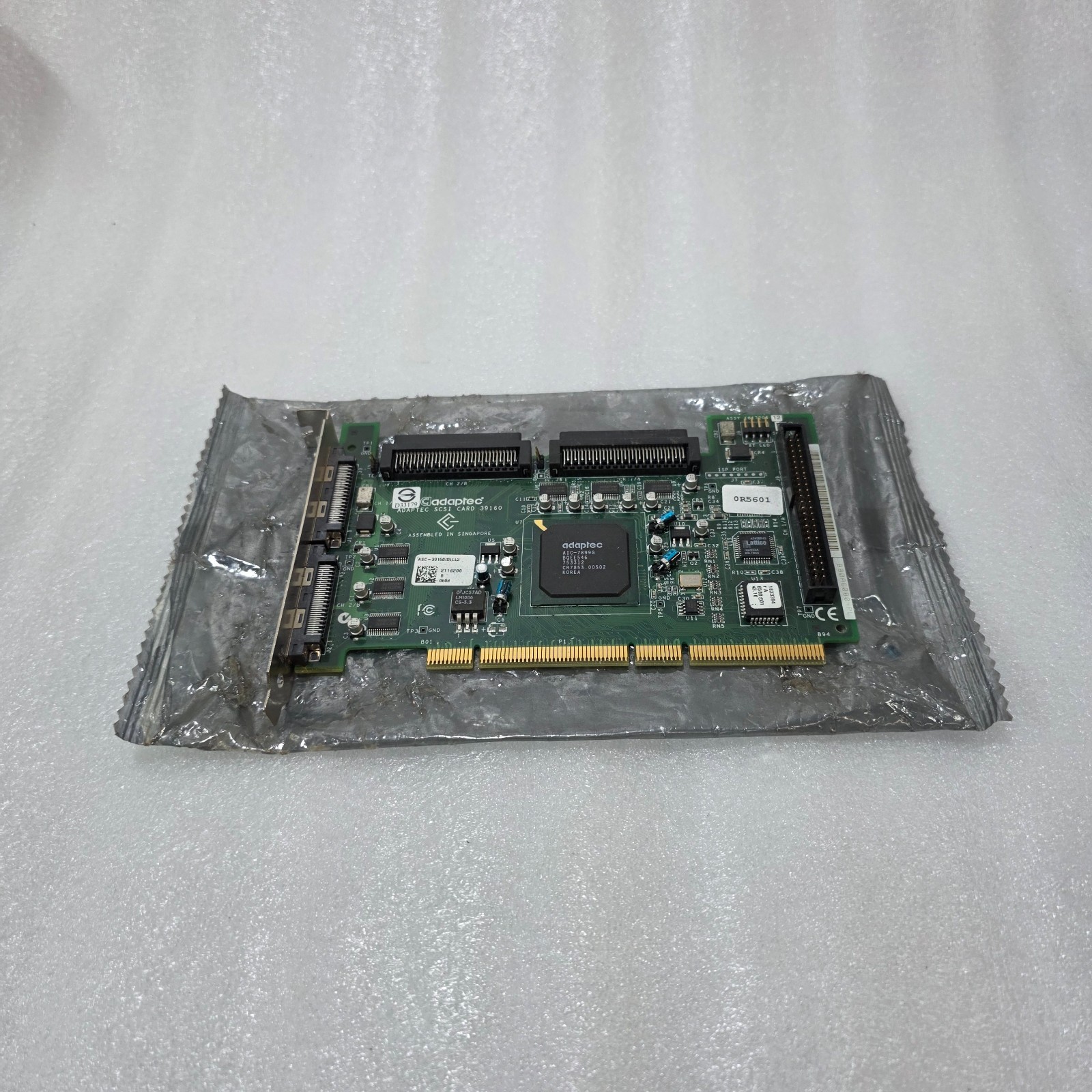 ADAPTEC ASC-39160/DELL3 ULTRA160 SCSI CONTROLLER CARD PCI | SG-0R5601 | SERVER S