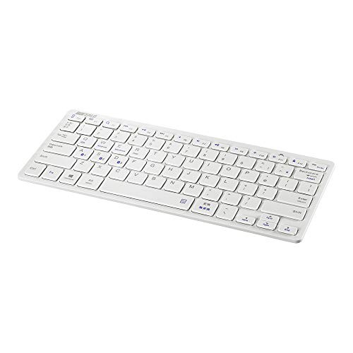 Buffalo Bluetooth 3.0 Compact Keyboard White BSKBB310WHfrom JP