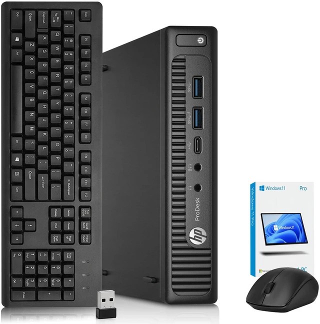 HP 600 G2 Desktop Mini i5-6500T 6MB Intel Smart Cache 16GB RAM 512GB SSD Home
