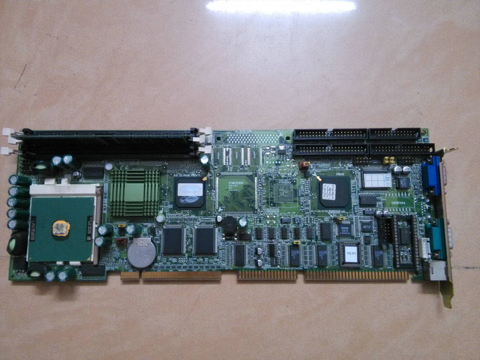 1 PC Advantech PCA-6178 6178V Rev. B1 IPC motherboard