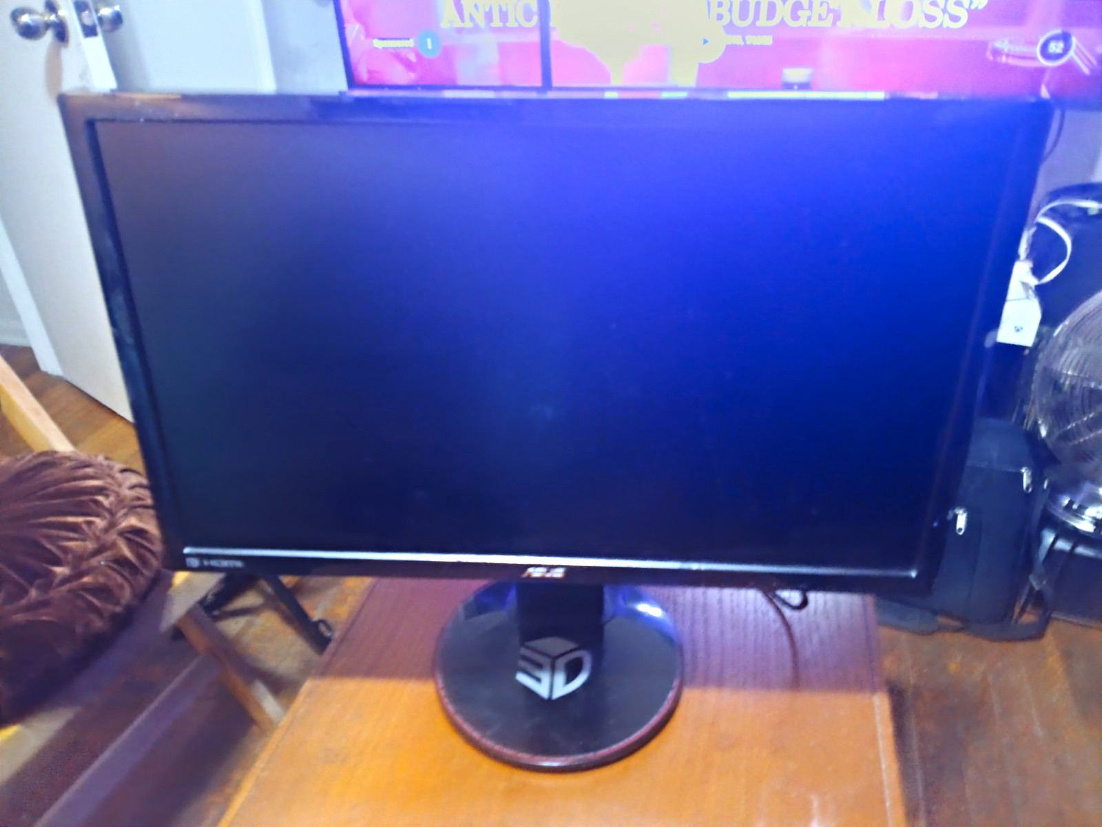 ASUS VG248QE 24" 144Hz 1ms 1080p Gaming LCD Monitor HDMI/DP/DVI 3D
