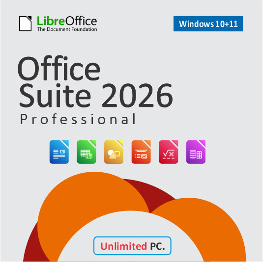 Microsoft Office Alternative - LibreOffice Software Suite 2026 for Win 10/11 #3