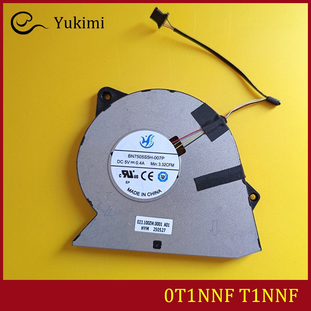 0T1NNF FOR DELL Pro 16 PC16250 PC16255 DC5V 0.4A 3.32CFM Black Cooling Fan