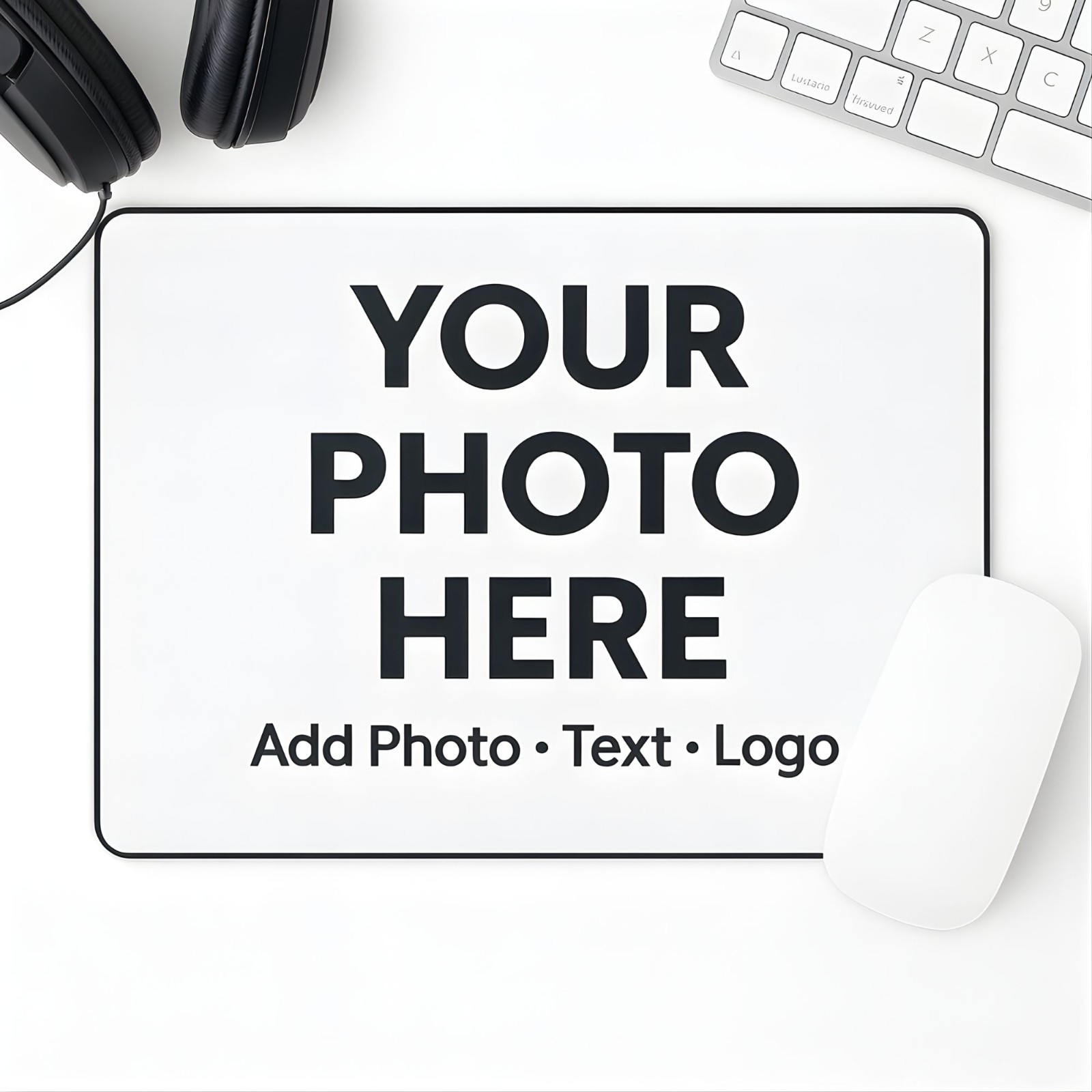 Personalized Mouse Pad Custom Photo Logo Design Gaming Office Desk Mat