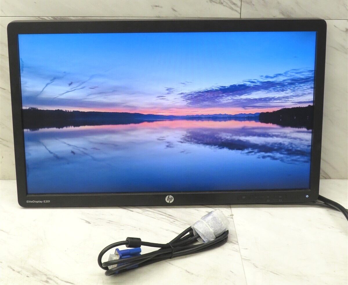 HP Elite Display E201 20” LED LCD Monitor - 