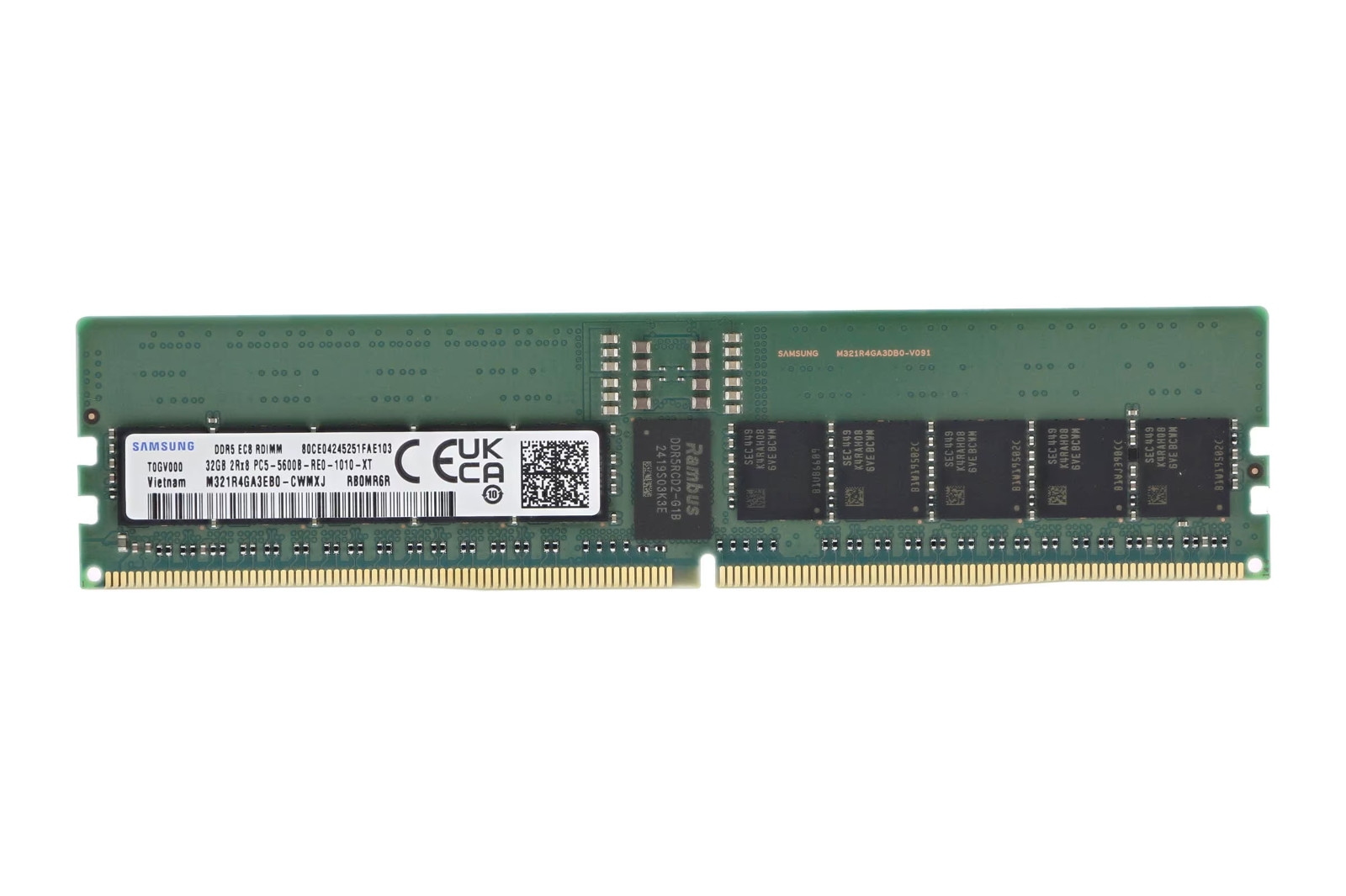 NEW Samsung 32GB 2RX8 PC5-5600 DDR5-44800 ECC RDIMM Memory RAM M321R4GA3EB0-CWM