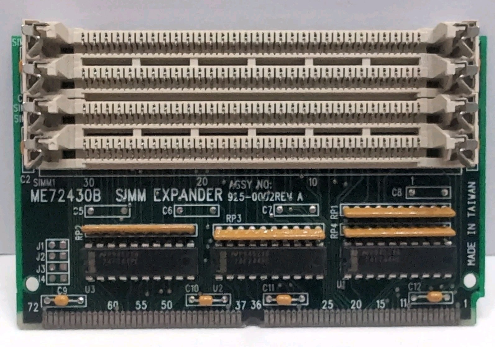 Minden Simm Expander ME72430B 72 Pin Tested 925-0002 REV A 1995 Vintage PC Apple