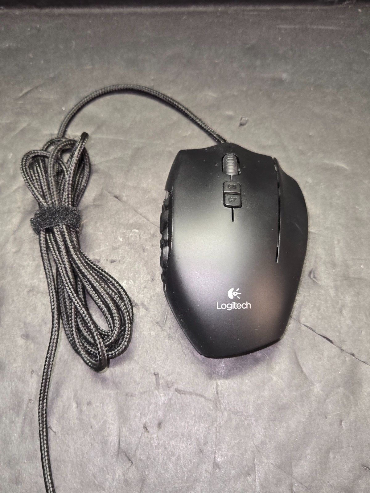 Logitech G600 MMO Gaming Mouse. USB 20 Button Black Programmable