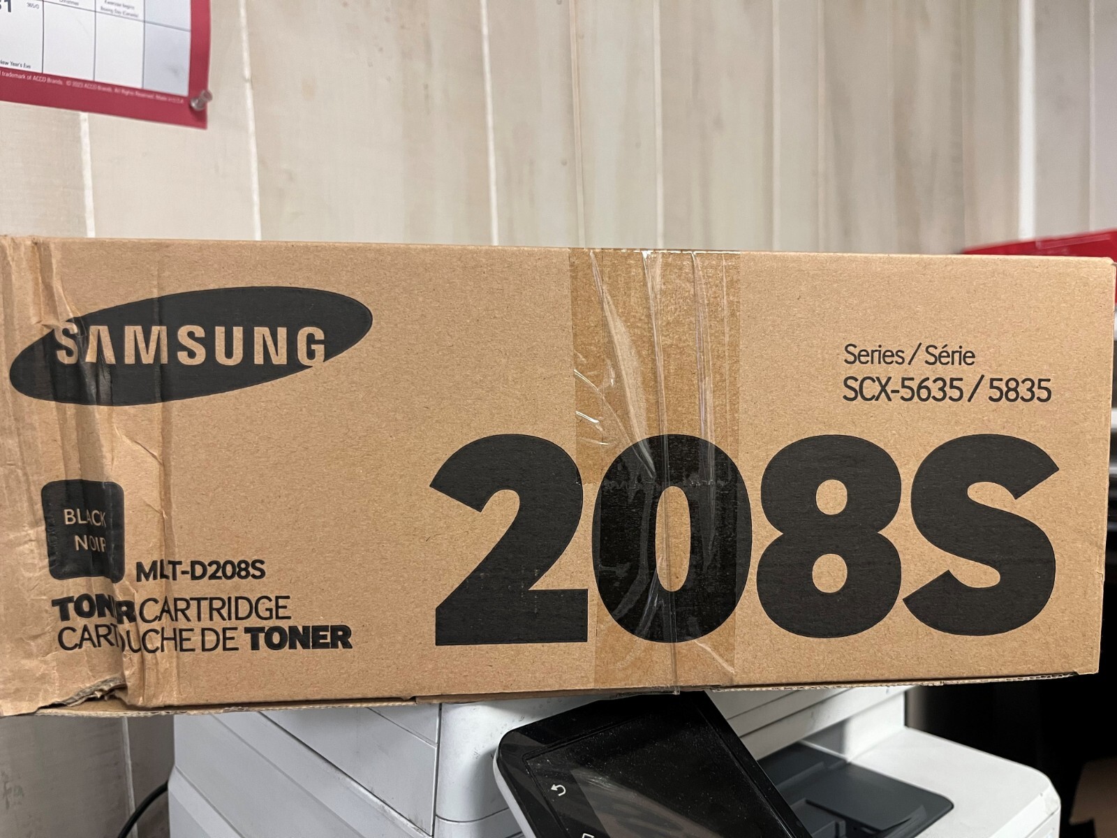 Samsung 208S Black Toner Cartridge MLT-D208S SCX-5635/5835 Genuine OEM
