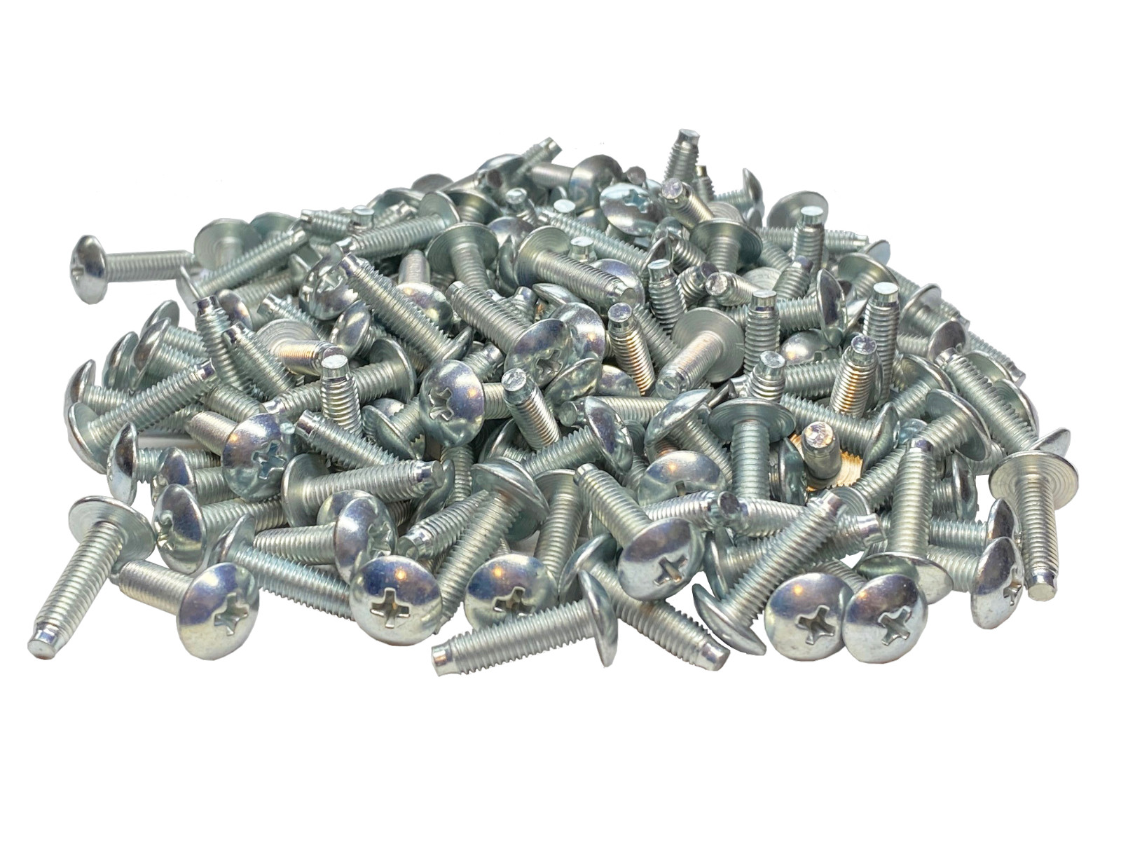 RackGold® 10-32 Zinc Rack Screws - 100 Pack USA Made G1032-SZN-T10