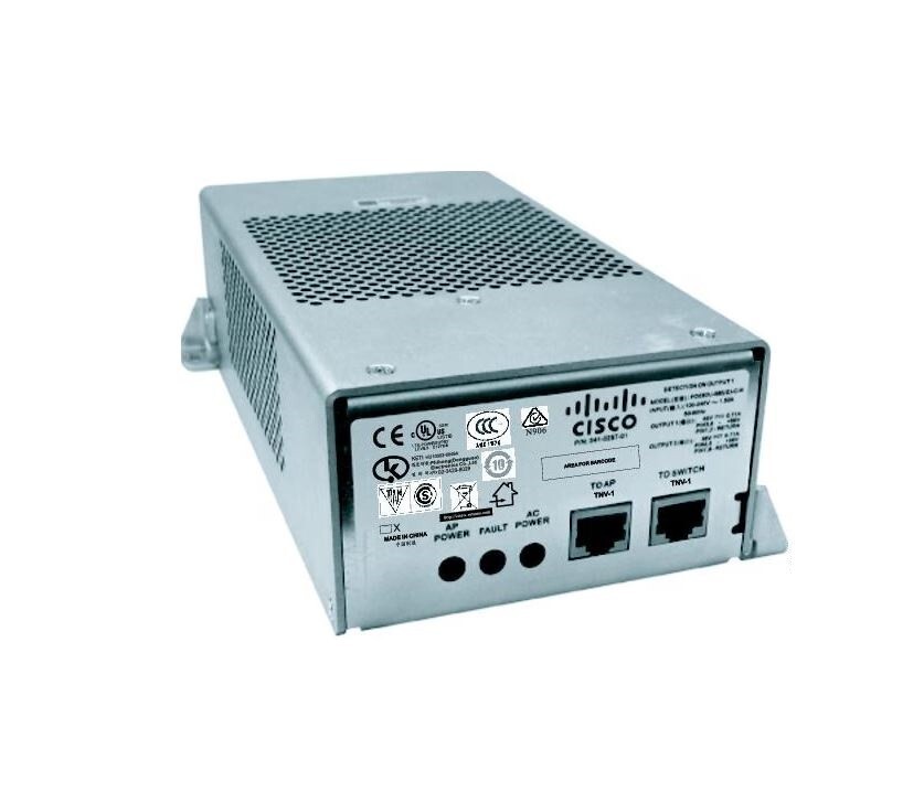 Cisco 1520 Series AIR-PWRINJ1500-2 Power over Ethernet (PoE) Injector