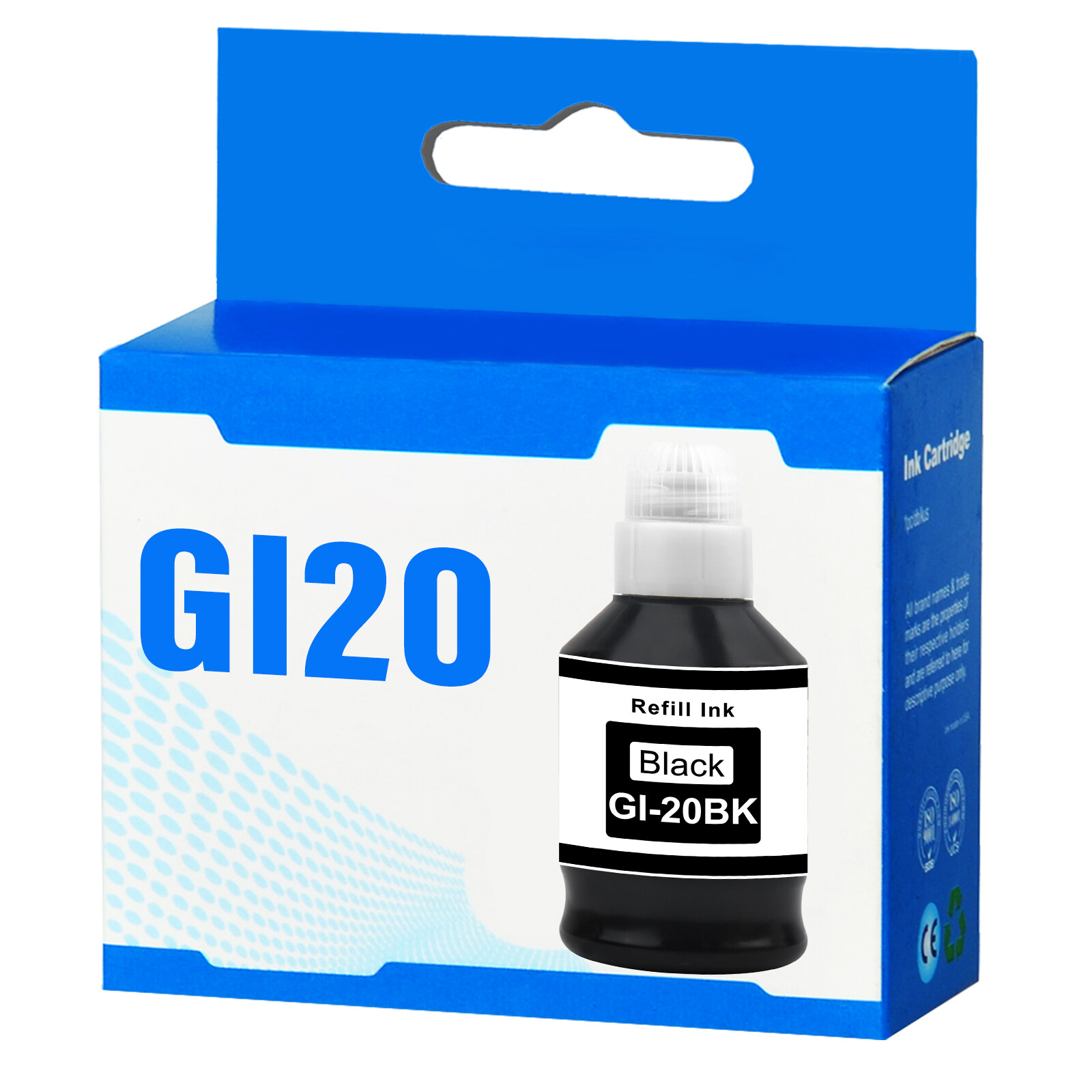 GI20 GI-20 Color Ink Cartridge For Canon PIXMA G6020 G7020 G5020 Printer