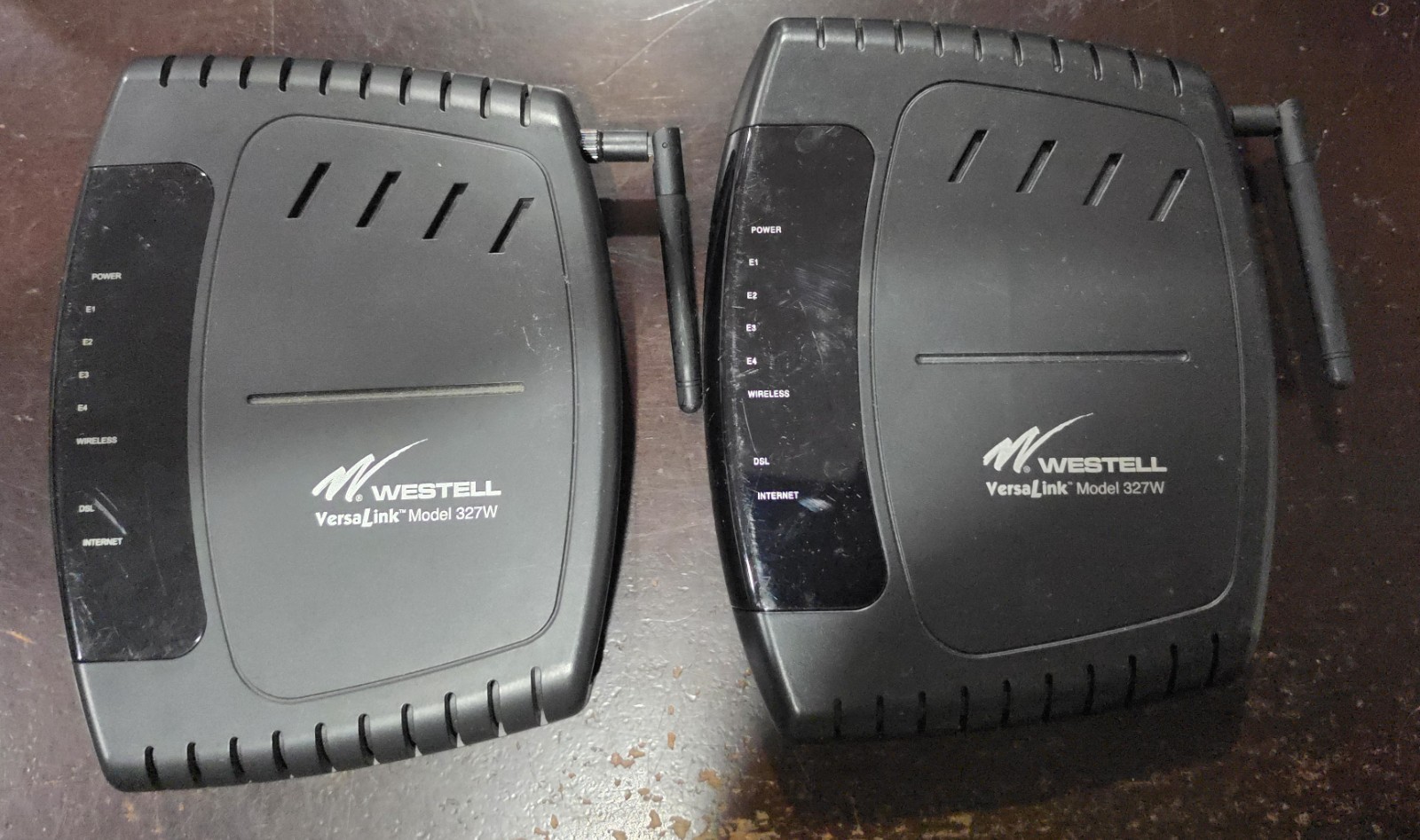 Westell VersaLink Model 327W Set of 2 Wireless Modem Gateway Router PIN