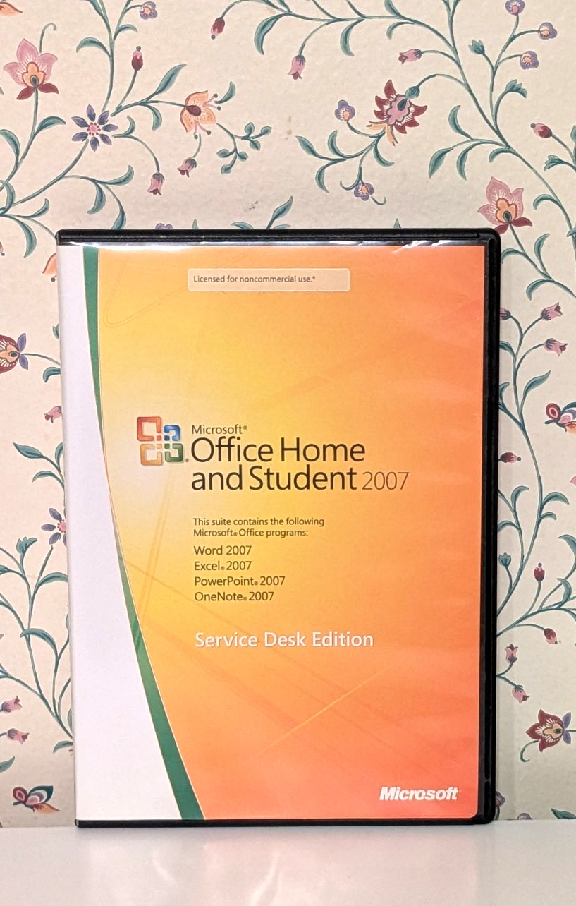 Microsoft Office Home and Student 2007