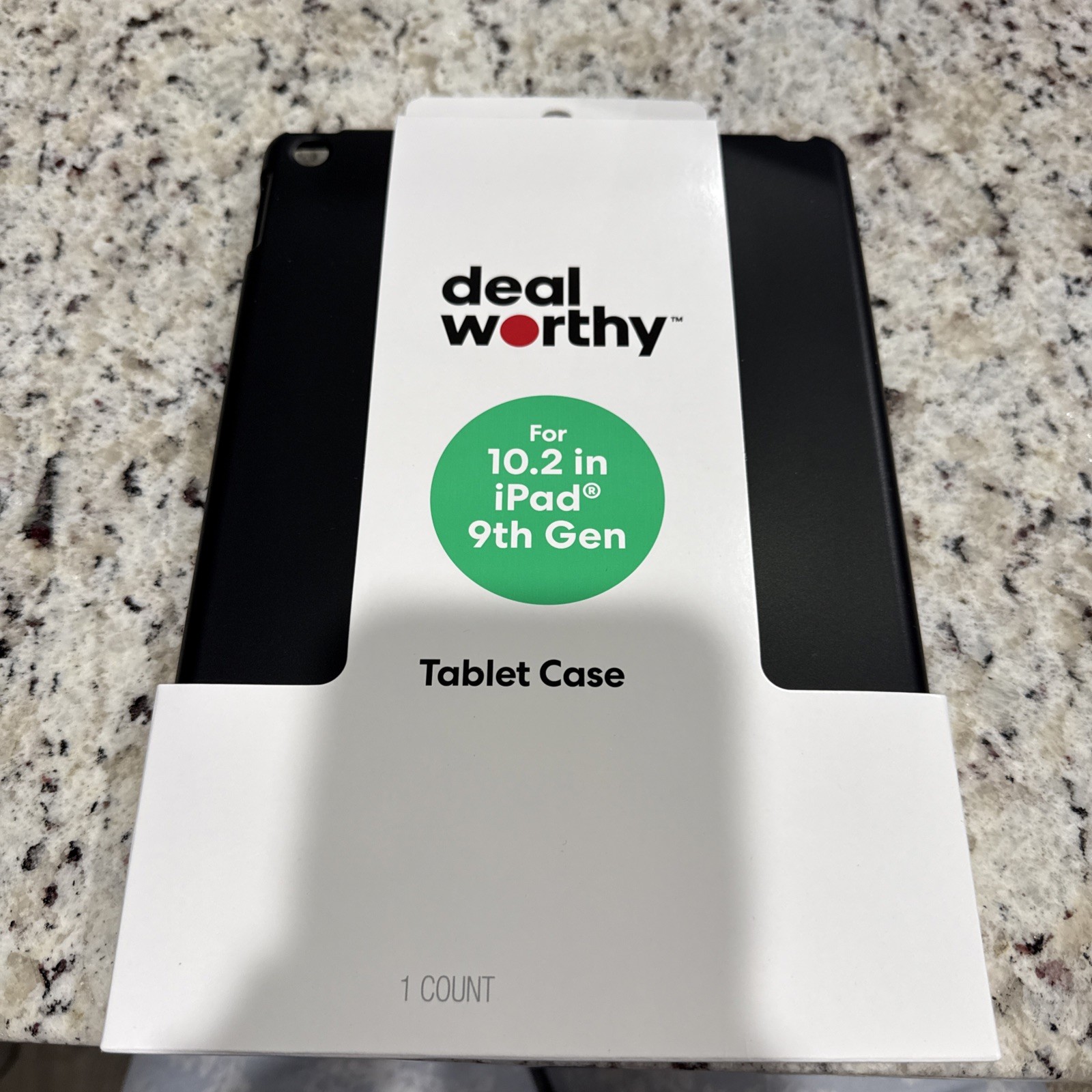 Deal Worthy Apple iPad 9th Gen 10.2 inch Black Basic Tablet Case NEW