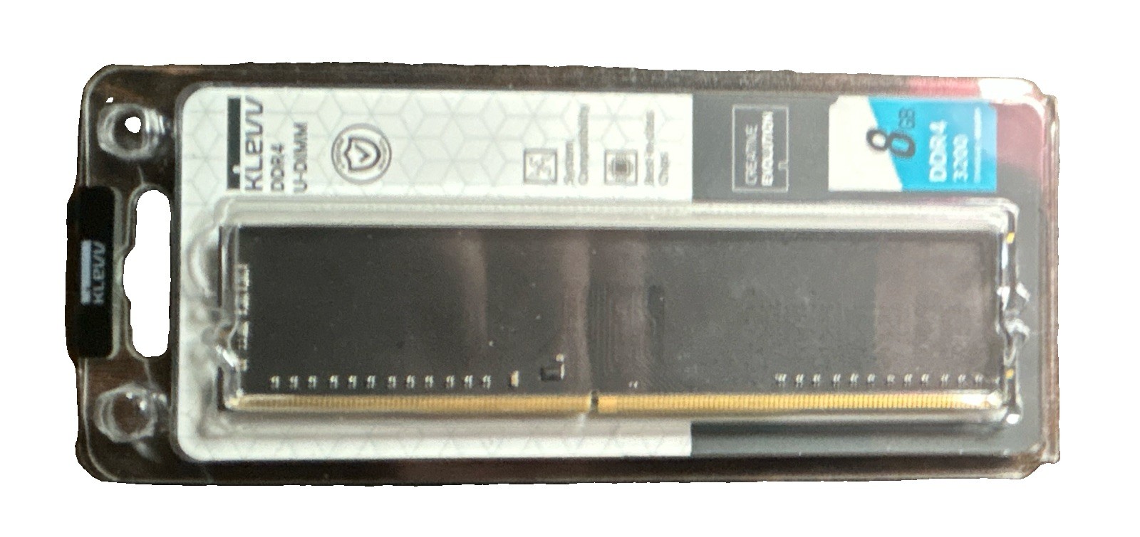 KLEVV BOLT X 8GB DDR4-3200 PC4-25600 288-Pin DIMM Non-ECC KD48GU880-32A160U