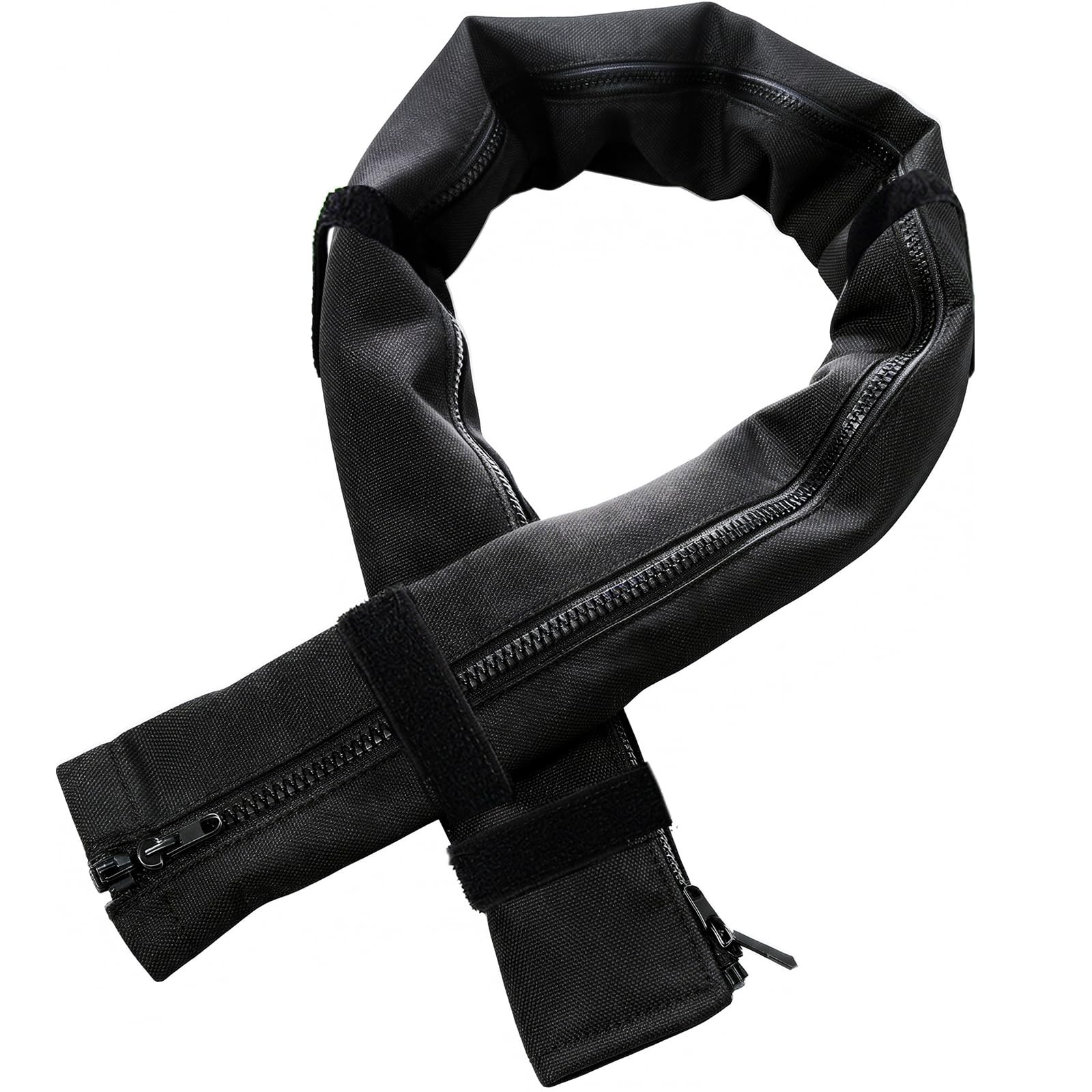 48 Inch Zippered Trolling Motor Cable Sleeve 4 PCS Touch Fastener Wrapper
