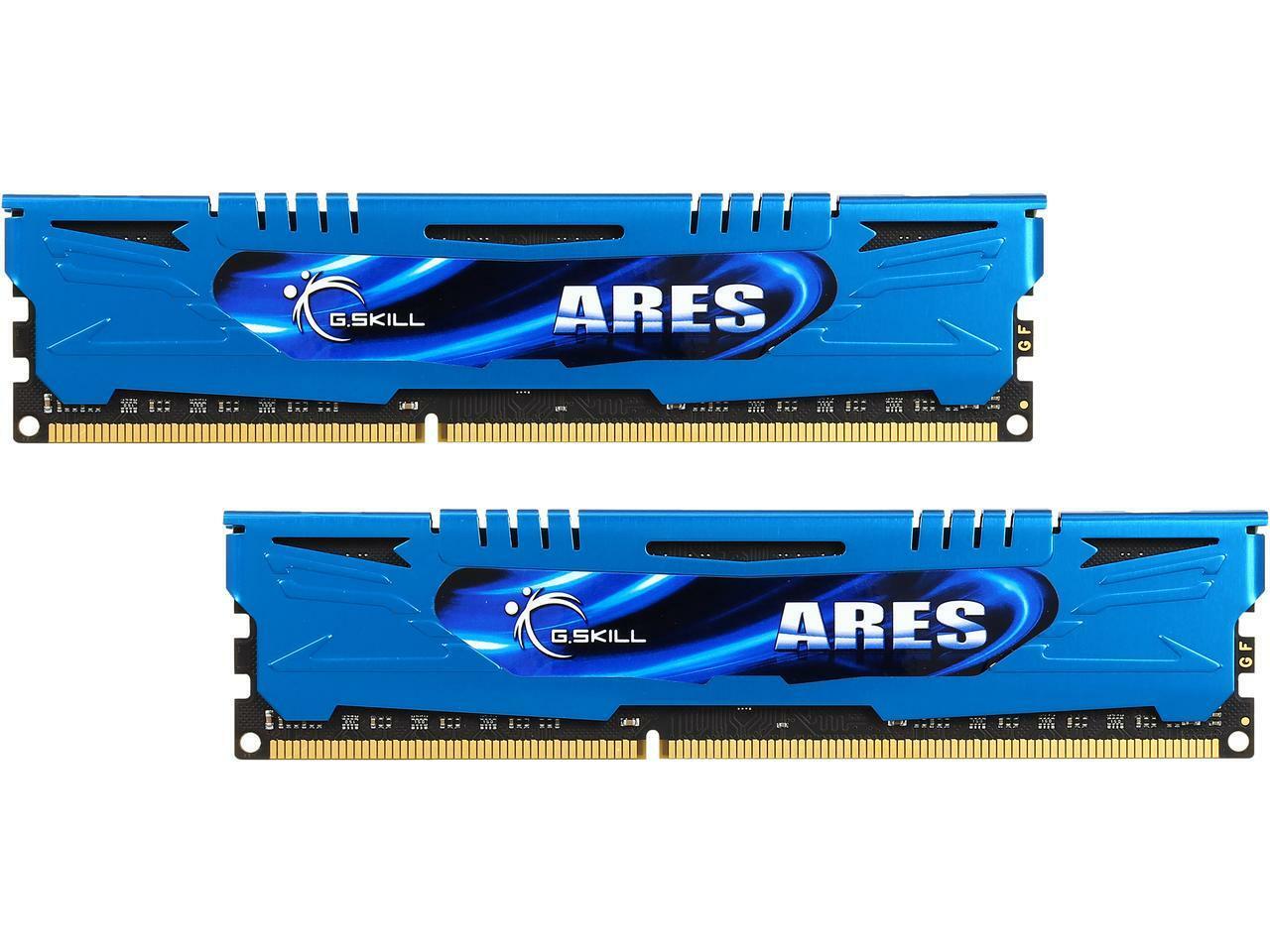 G.SKILL Ares Series 16GB (2 x 8GB) 240-Pin PC RAM DDR3 1600 (PC3 12800) Memor...