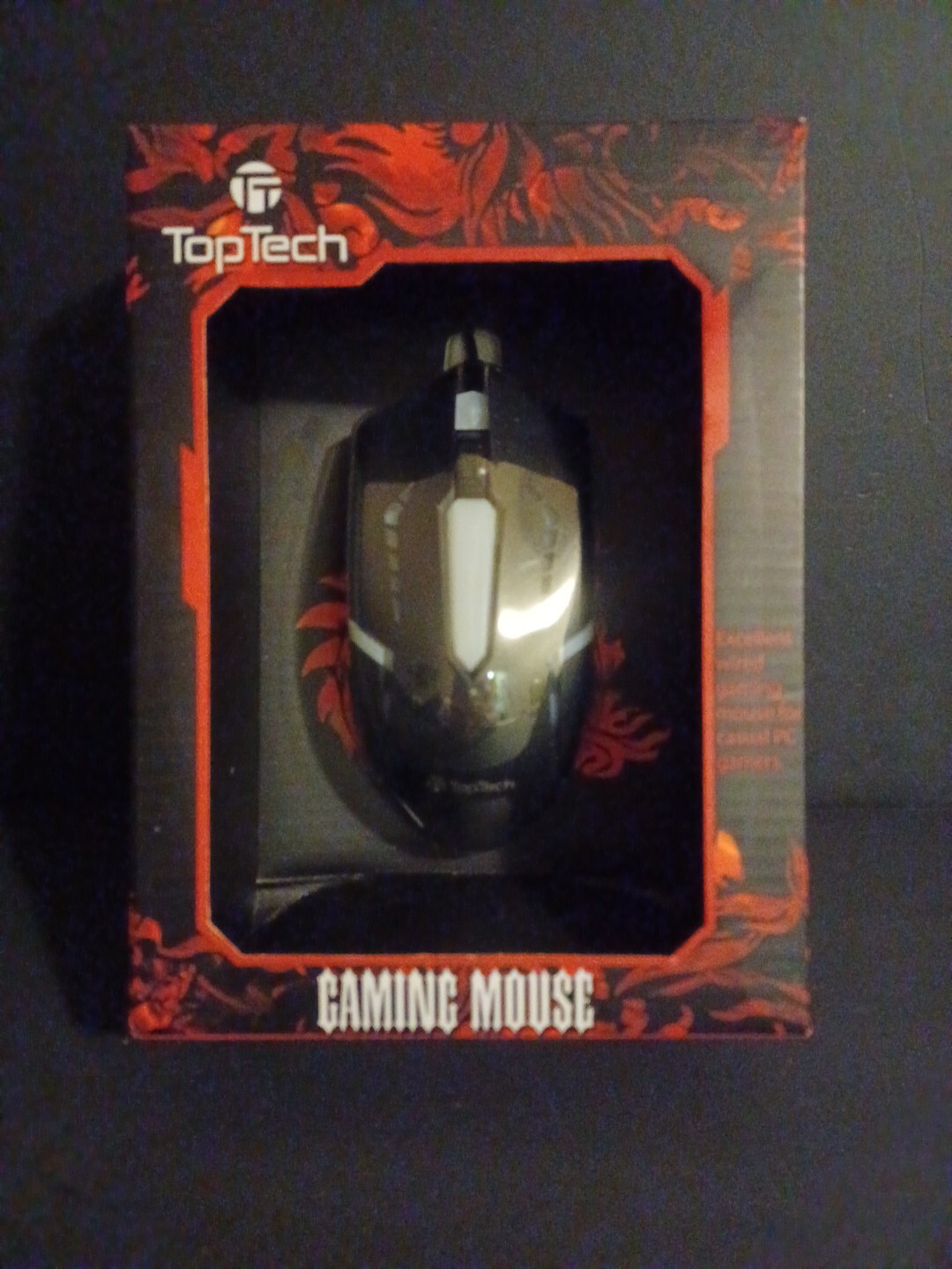 Top-Tech 3d Gaming Mouse Ergonomic Shape