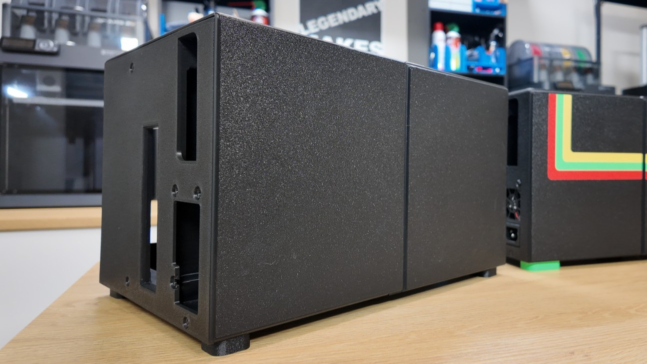 AMD BC-250 Retro Steamy Machine Case: Modular Push-Pull Fan for Gaming