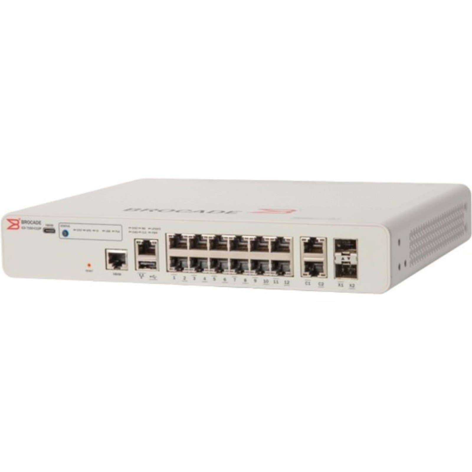 Ruckus Brocade ICX 7150 Compact Switch (ICX7150-C12P-2X1G)