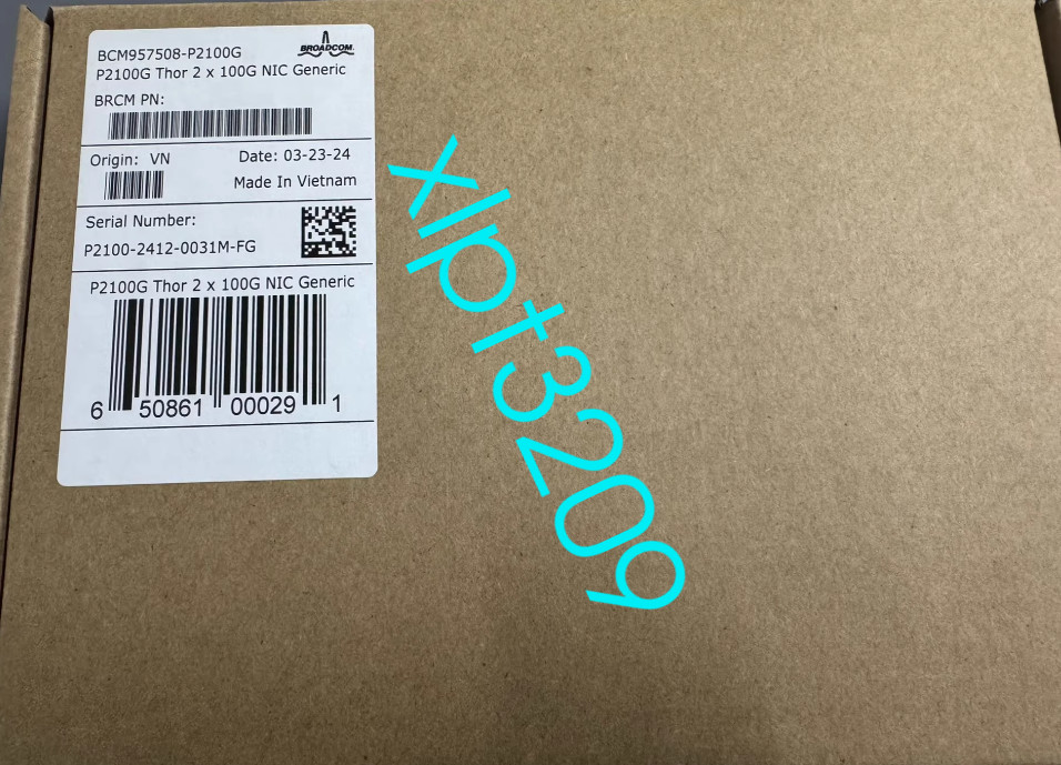 1 pcs NEW Broadcom BCM957508-P2100G network card FedEx or DHL