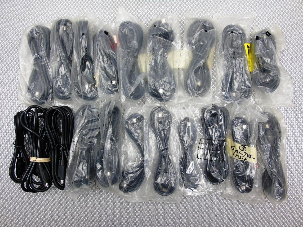 Lot of 20 - NVidia EVGA Video Cards S-VIDEO Camera Cable - G01-TV-S, GO1-TV-S