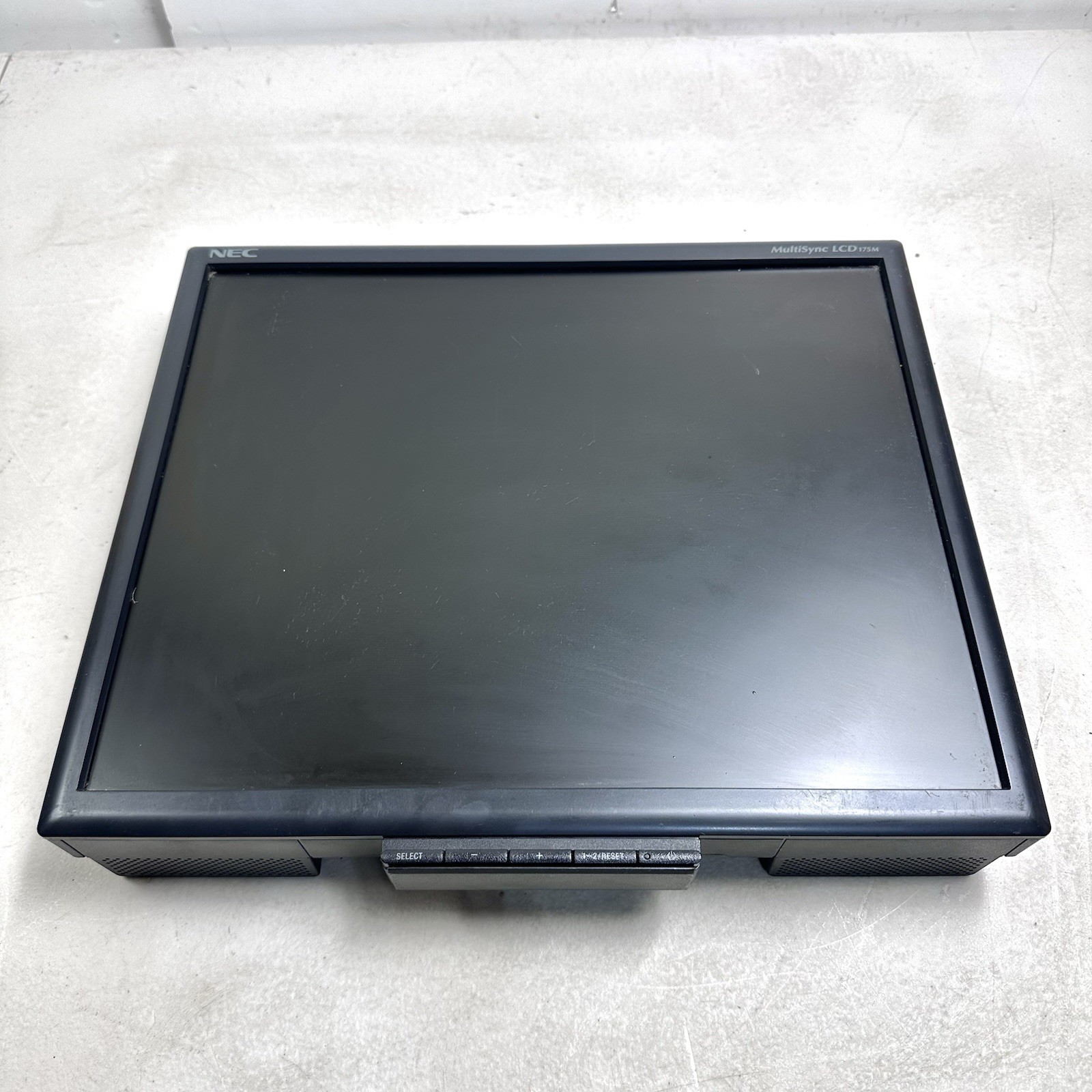 NEC MultiSync LCD 175M-BK Monitor *RETRO ELECTRONICS* TESTED WORKS