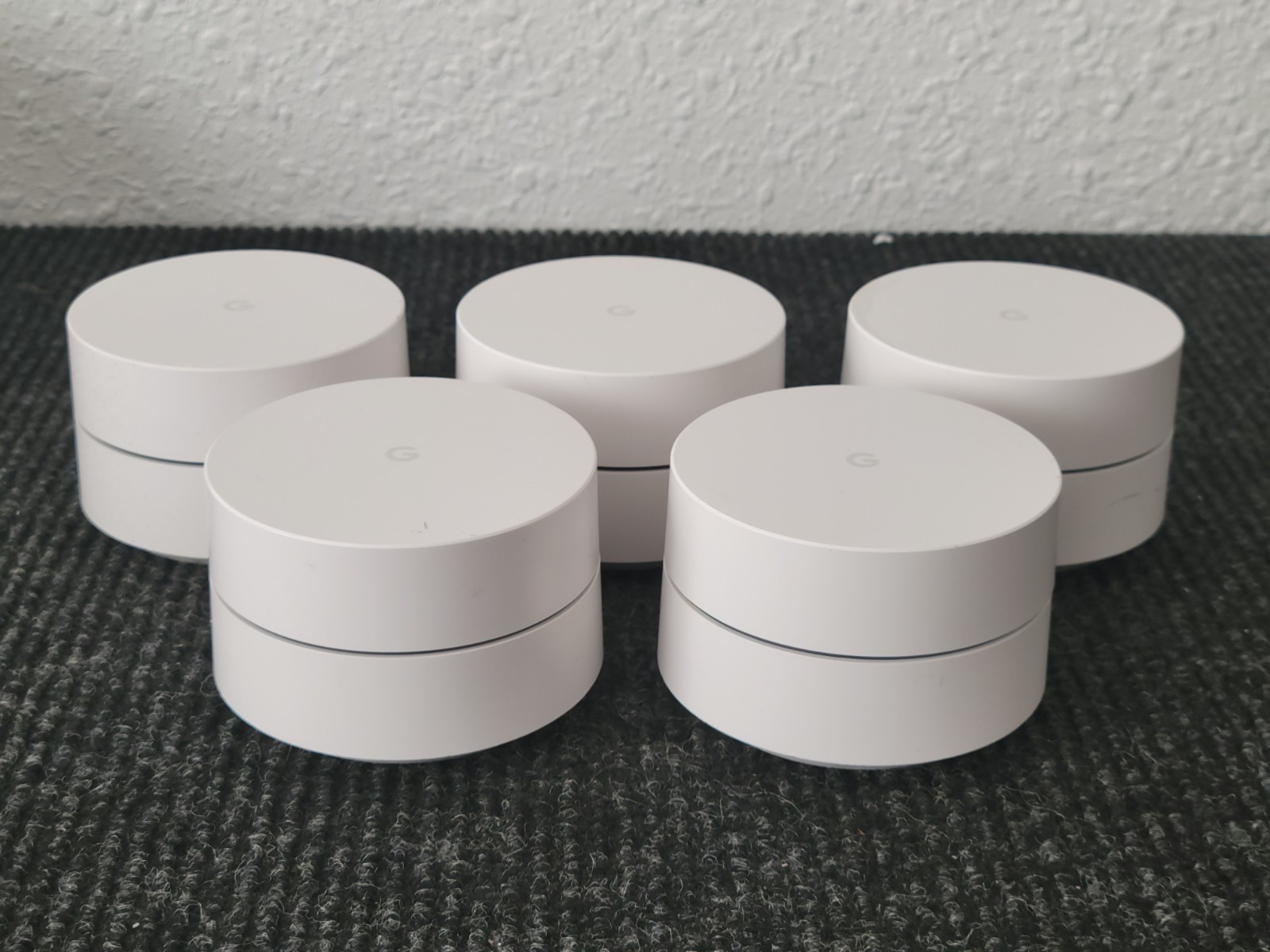 Lot of 5 Google Wifi AC1200 Mesh Router AC-1304 Whole Home Wireless System WORKS