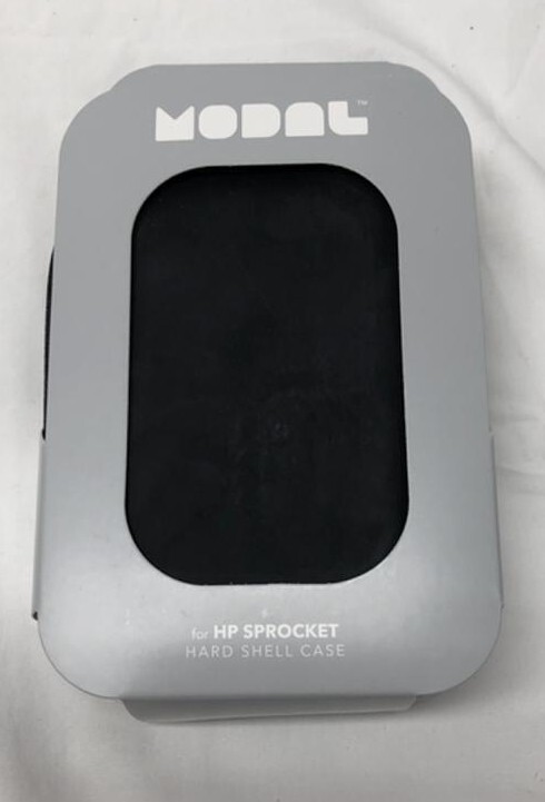 NEW Modal Hard Shell Compact Black Travel Case for HP Sprocket Printer