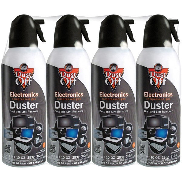 DUST-OFF(R) 10OZ DUST OFF 4PK DPSXL4A Office Supplies